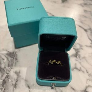 Tiffany Paloma Picasso Olive Leaf Band Ring
